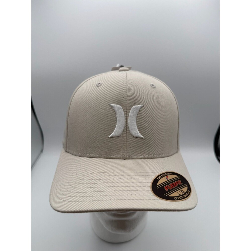HURLEY M One And Only Hat Beige Men’s FlexFit L/XL